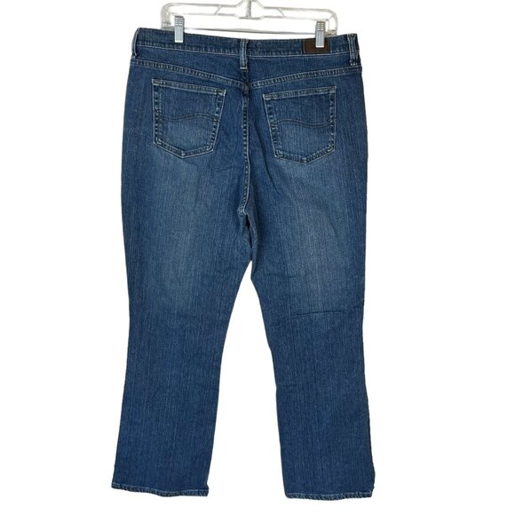 Lee Womens Jeans Relaxed Bootcut At The Waist Medium Wash High Rise Size 16 M - Picture 2 of 8